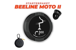 BEELINE Navigationsgerät Moto II Starterpaket Schwarz
