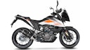 Vorschaubild LeoVince SLIP-ON Edelstahl SBK LV ONE EVO Schwarz für KTM 390 ADVENTURE