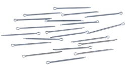 Dresselhaus Splint 1, 6 x 32 mm, Abgabe nur in Packung zu 20 Stück, Preis per Packung, Splint Stahl