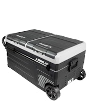 Cooly Mobile Kühlbox mit Rollen, Freezbox 75
