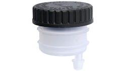 Brembo Bremsflüssigkeitsbehälter 20 ml, Ausgang gerade 90°, Höhe 40, 5 mm, Ø 52, 5 mm, ohne Lasche