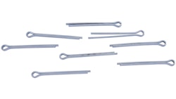 Dresselhaus Splint 4, 0 x 50 mm, Abgabe nur in Packung zu 8 Stück, Preis per Packung, Splint Stahl