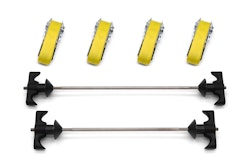 AXfix Lite Motorrad Verzurrsystem Set (vorne & hinten)