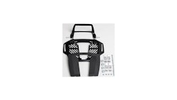 Hepco & Becker Topcaseträger Alu-Universal-Gepäckbrücke, schwarz