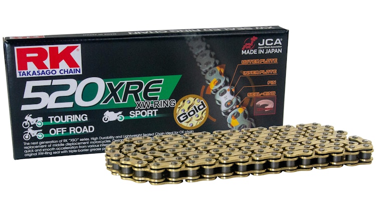 RK GB520XRE Kette 110 C Gold
