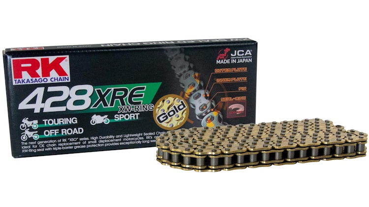 RK GB428XRE Kette 120 N Gold