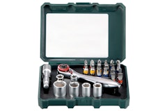 Metabo Bit-Box und Ratschenset "SP"26-teilig Metabo Bit-Box und Ratschenset "SP"26-teiligZubehörbild