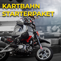 Kartbahn Starterpaket (mit weißen Handguards)