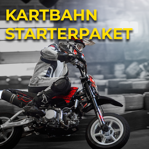Kartbahn Starterpaket (mit weißen Handguards)