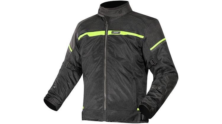 LS2 Riva Jacke Schwarz / Gelb Herren Gr.s